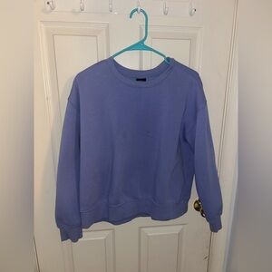 Purple/blue Crewneck